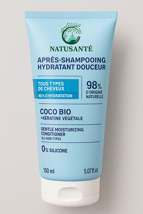 Après-shampooing hydratant douceur Coco et Kératine végétale