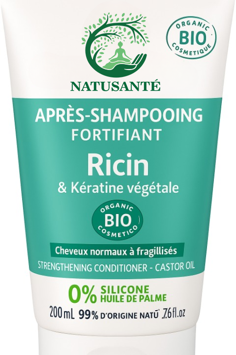 Après-shampooing fortifiant Ricin Bio et Kératine végétale