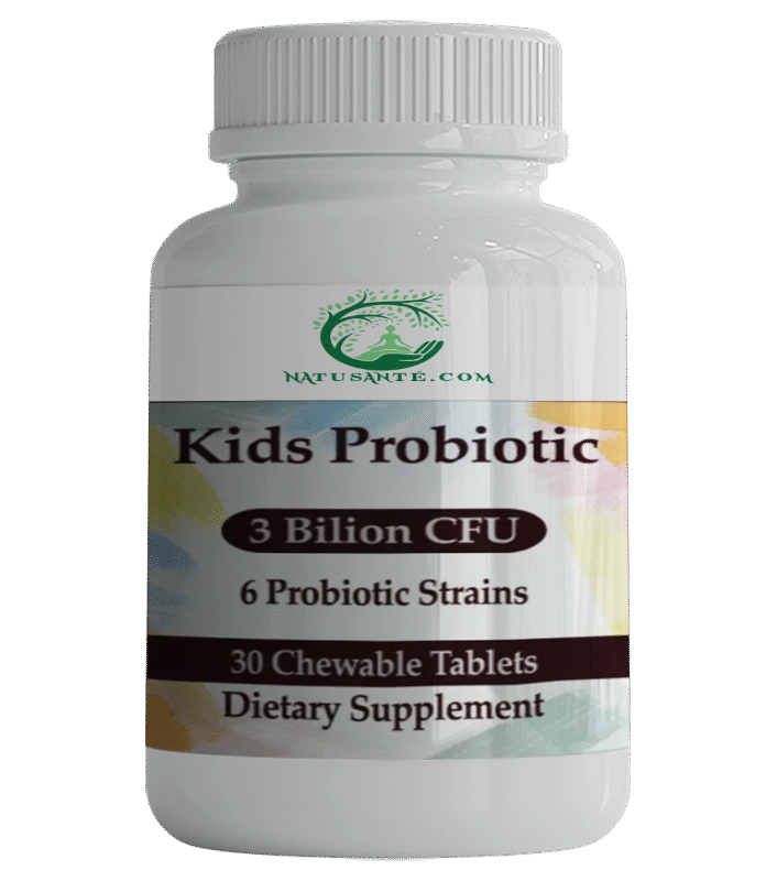 Probiotiques pour Enfants 6 Souches, 3 Milliards CFU