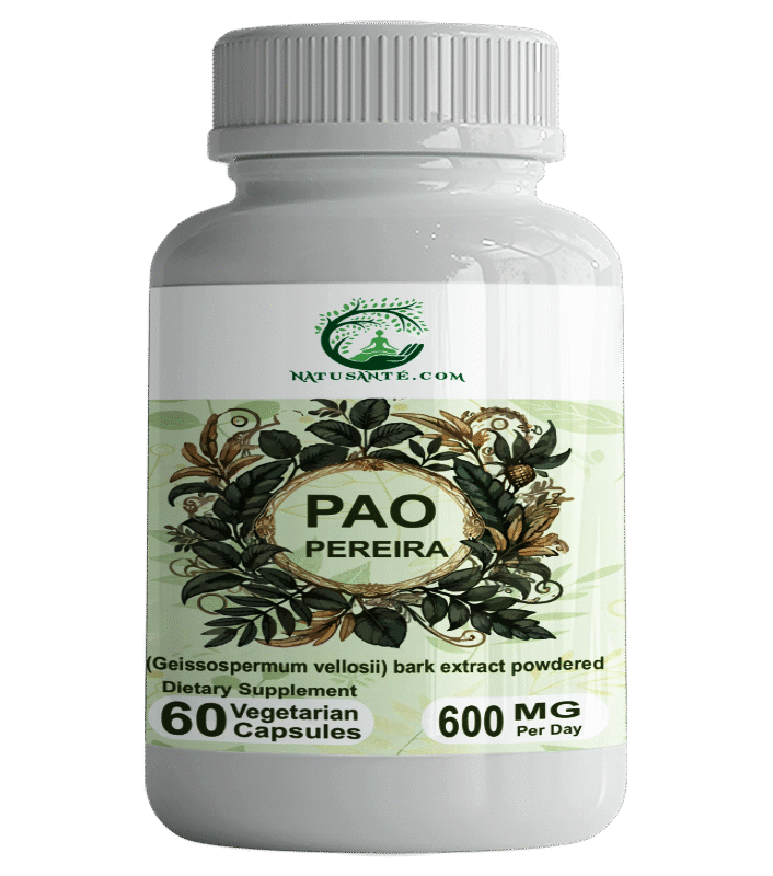 PAO Pereira 600 mg, 60 capsules