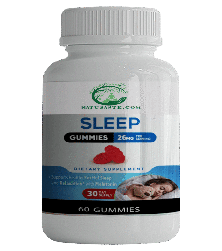 Sleep Gummies 26 mg, 60 gommes pour enfants
