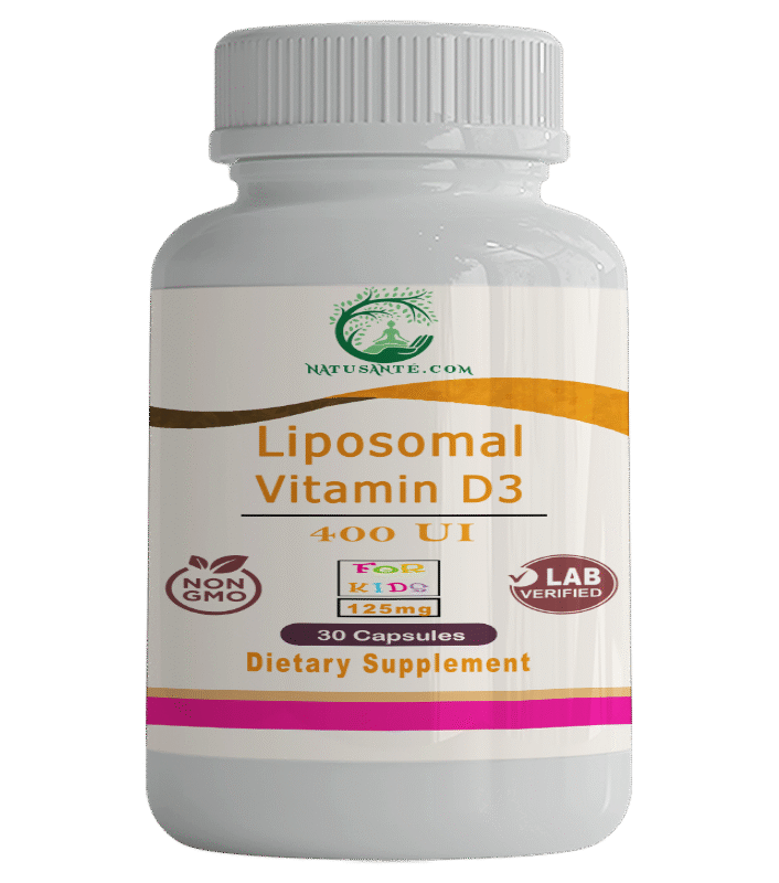 Vitamine D3  Liposomale Kids - 400 UI   30 Capsules