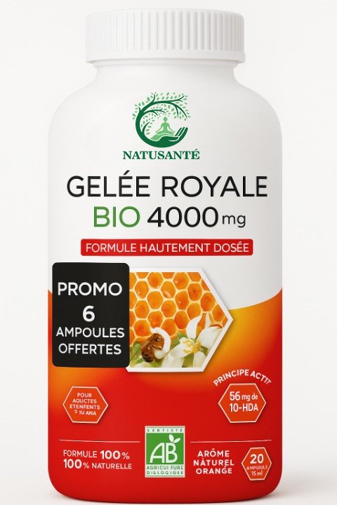 Ampoules Gelée Royale Bio 4000mg Promo