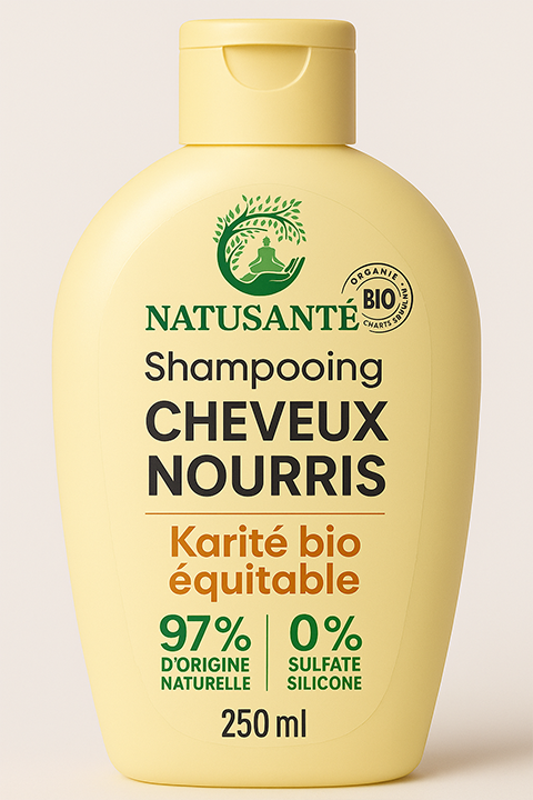 Routine Cheveux nourris au Karité