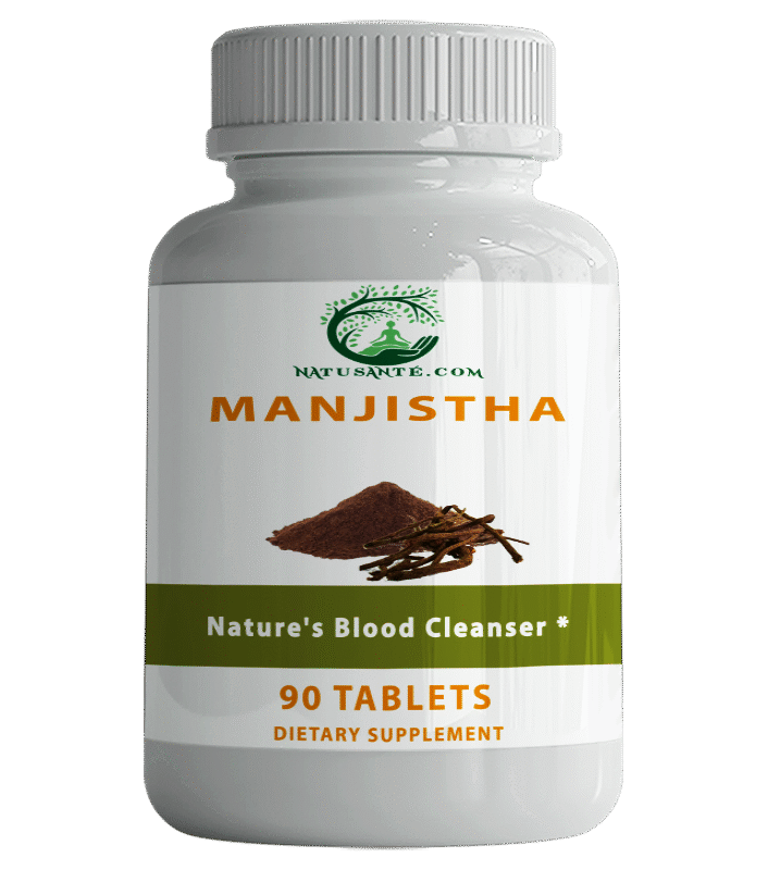 Manjistha  500 mg,  90 tablettes