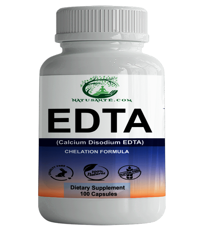 EDTA Calcium Disodium, 100 capsules