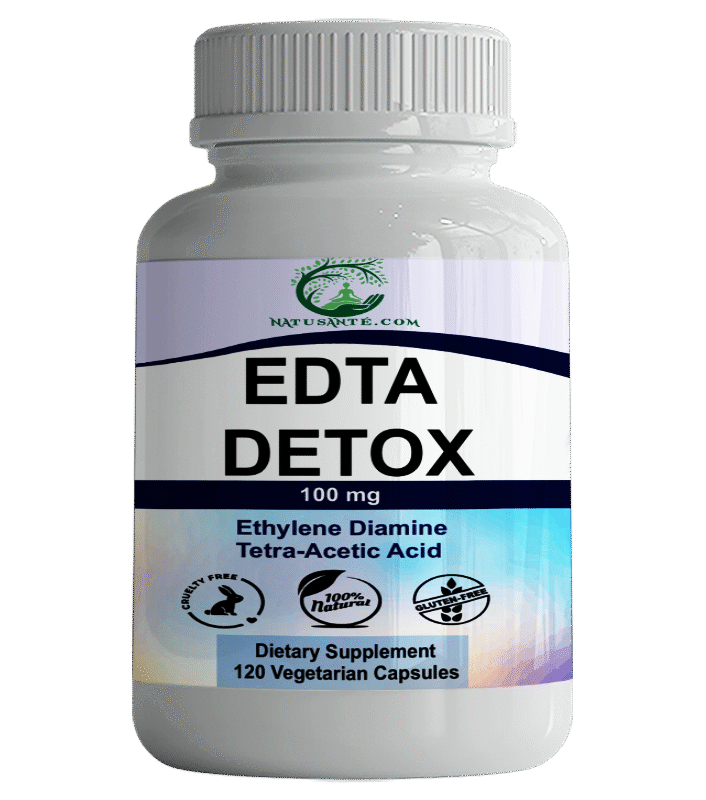 EDTA DÉTOX  1000 mg, 120 capsules