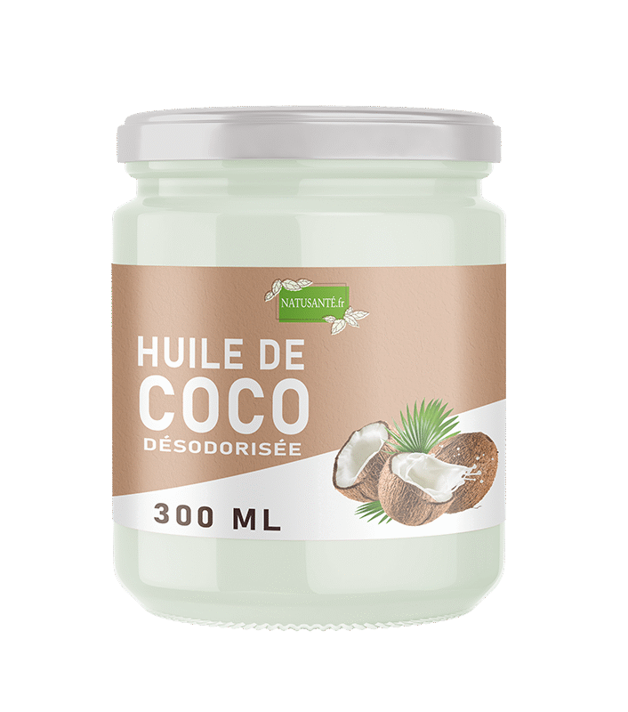 Huile de coco désodorisée Bio - 300 ml
