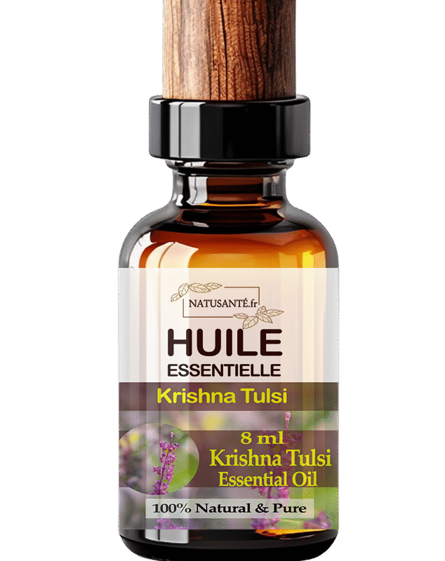 Huile essentielle basilic sacré de Krishna ou Krishna Tulsi