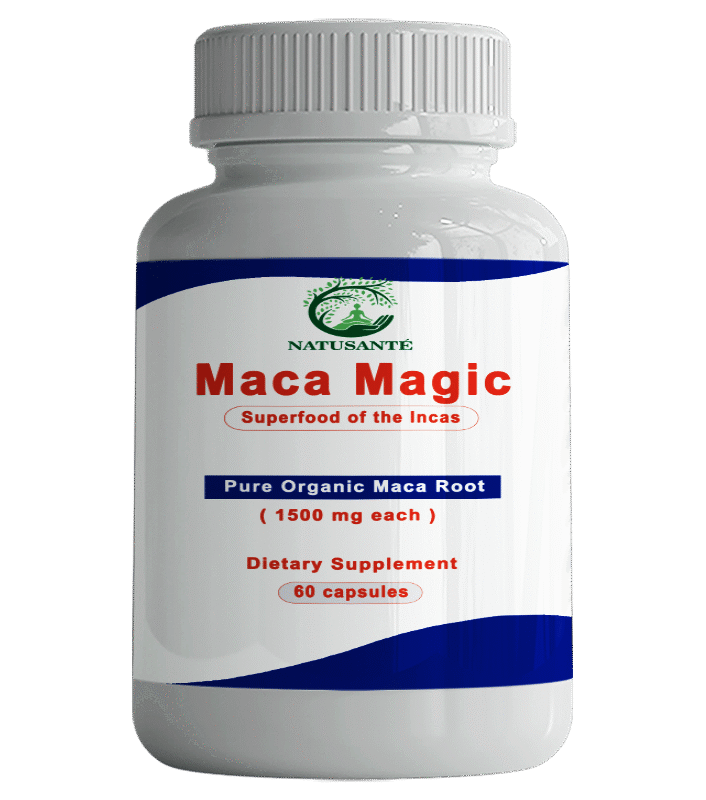 Maca Magic  1500 mg.  60 capsules