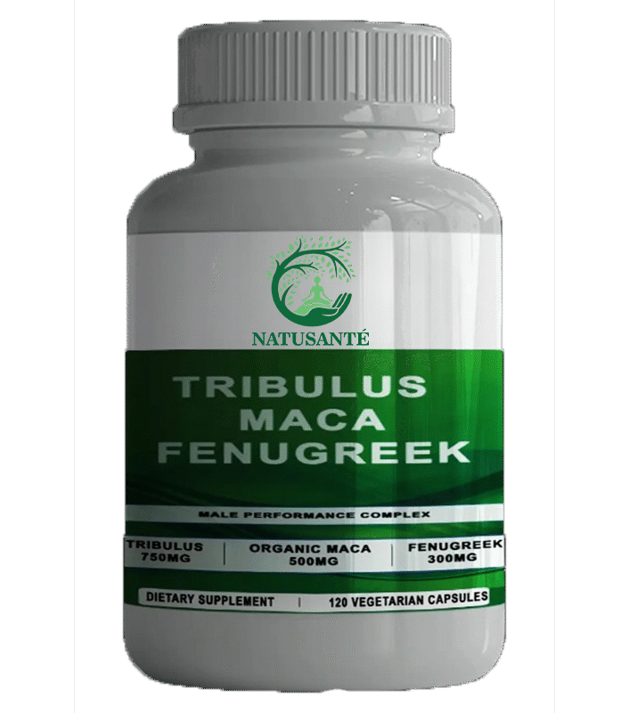 Tribulus Terrestris,Maca,  Fenugreek  120 capsules