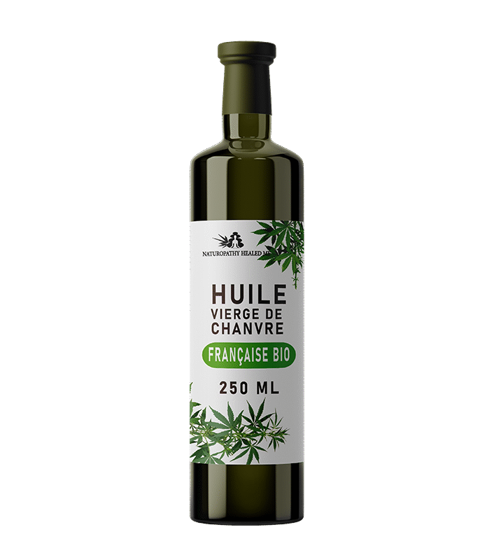 Huile vierge de chanvre française Bio - 250 ml