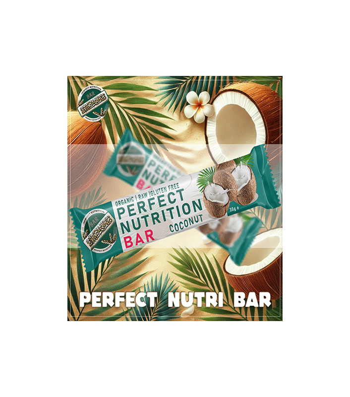 🥥 Perfect Nutrition Bar – Noix de Coco – 40 g