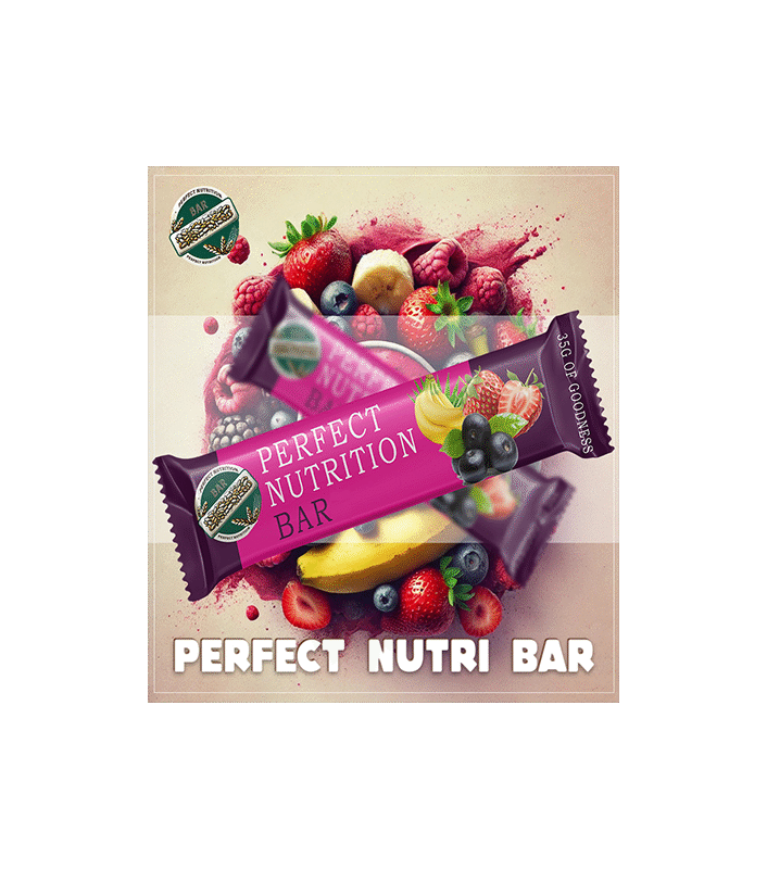 🍓 Perfect Nutrition Bar Açaï, Fraise & Banane – 40 g