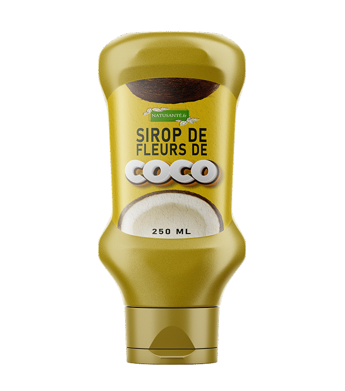 🌴 Sirop de Fleurs de Coco Bio – 250 ml