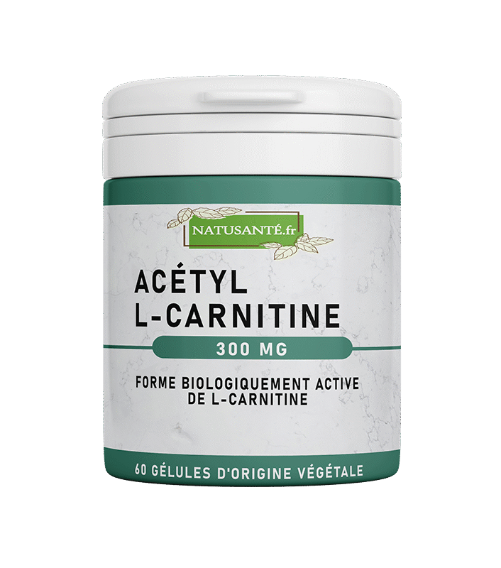 Acétyl-L-Carnitine  300 mg - 60 gélules