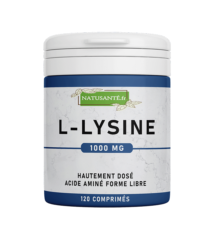 L-Lysine 1000 mg - 120 comprimés