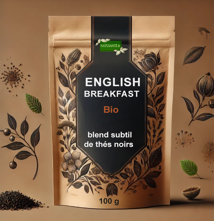 Thé noir English Breakfast Bio - 100 g