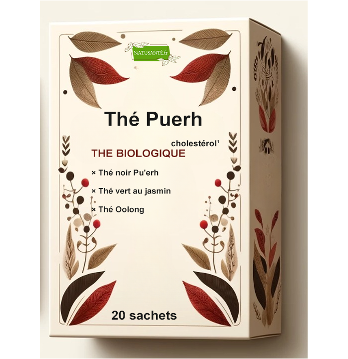 Thé Puerh Bio - 20 sachets