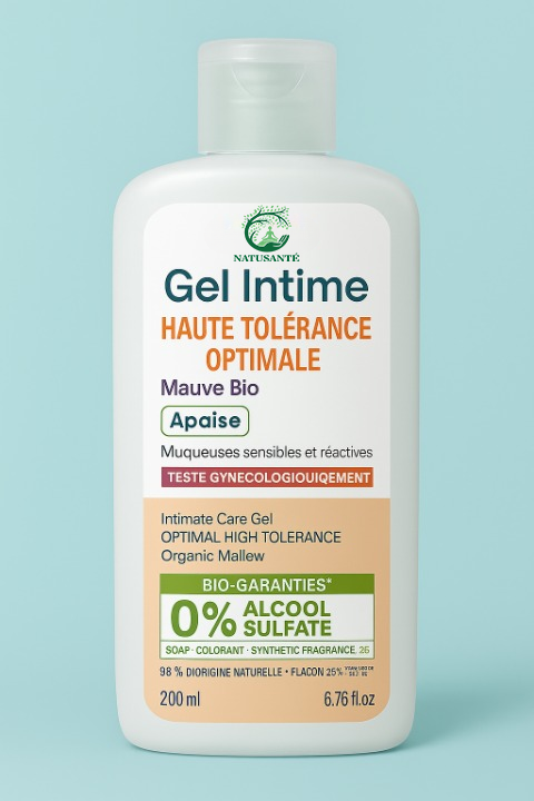 Gel intime à la Fleur de Mauve Bio