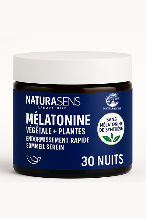 Mélatonine végétale + plantes