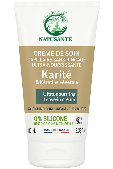 Crème de soin capillaire sans rinçage