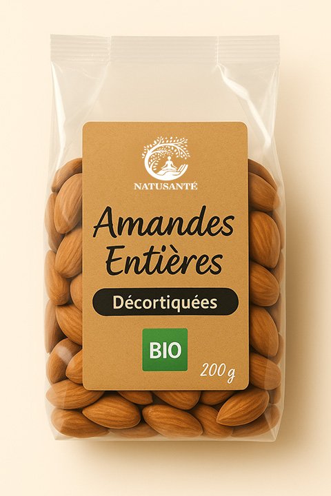 Noisettes entières décortiquées - bio