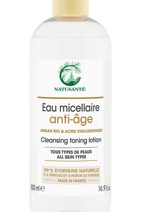 Eau micellaire anti-âge