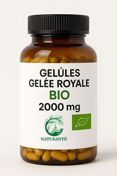 Gélules Gelée royale Bio 2000 mg