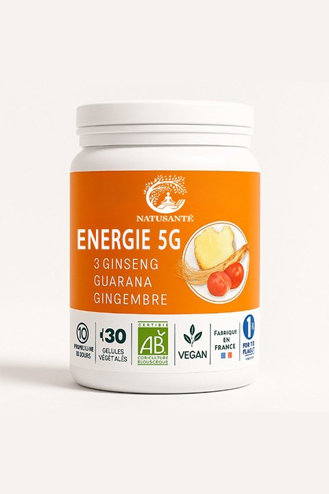 Gélule végétale Energie 5G - bio