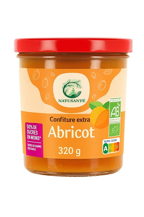 Confiture extra abricot - bio