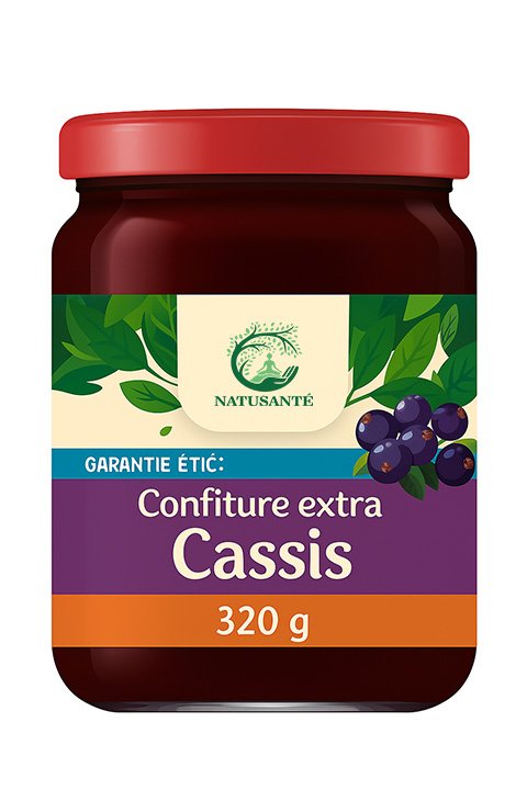Confiture extra Cassis - bio