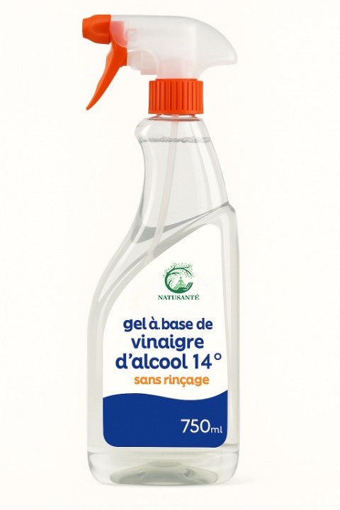 Gel détartrant vinaigre 14°