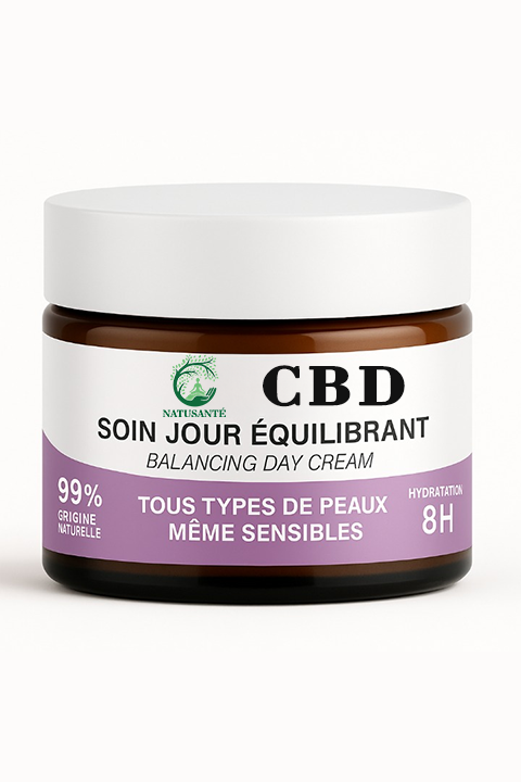 Soin jour équilibrant CBD