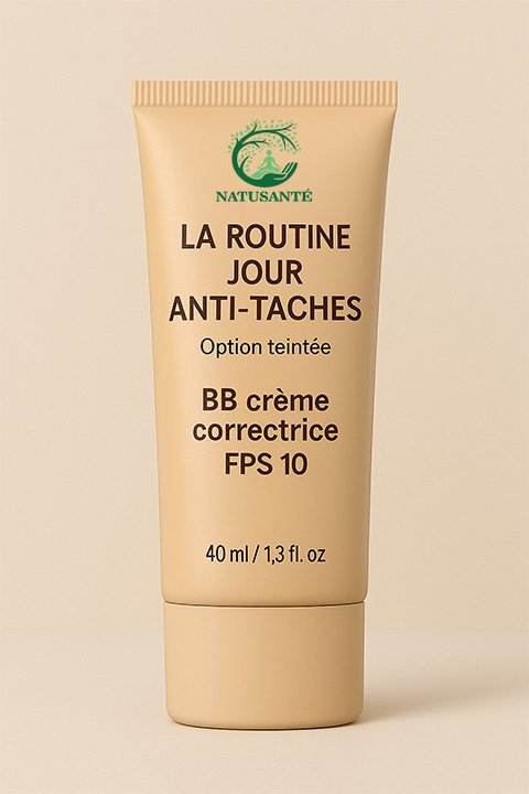 La routine jour anti-taches - Option teintée