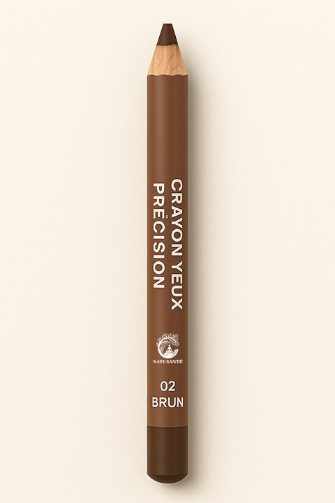 Crayon yeux, Précision - 02 Brun