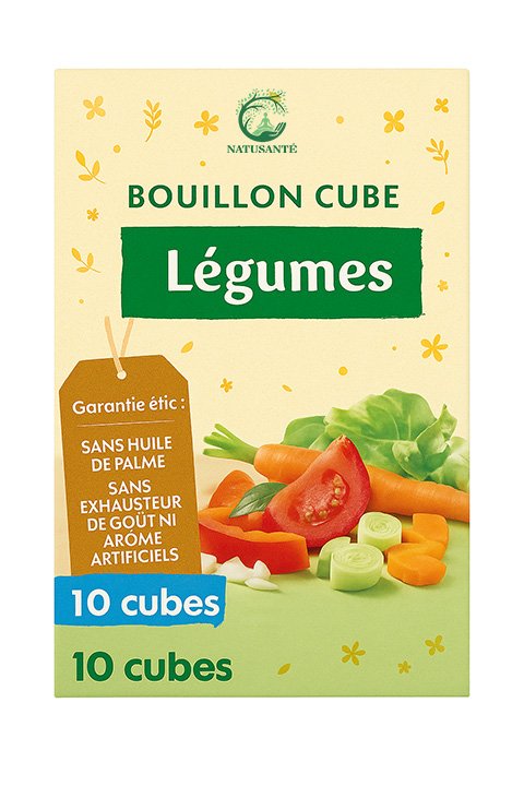 Bouillon cube légumes - bio