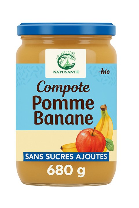 Dessert Pomme Banane - bio