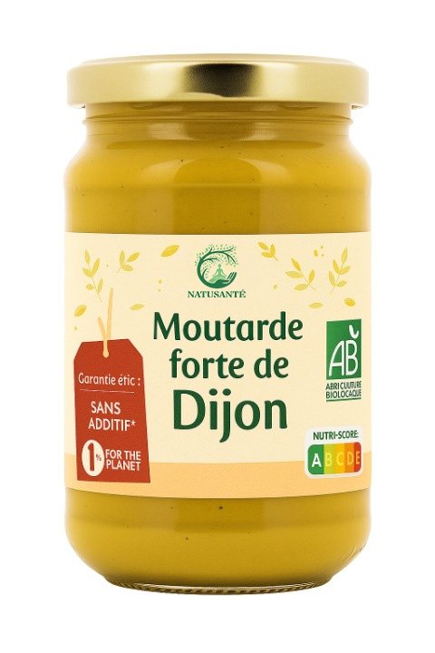 Moutarde forte bio de Dijon