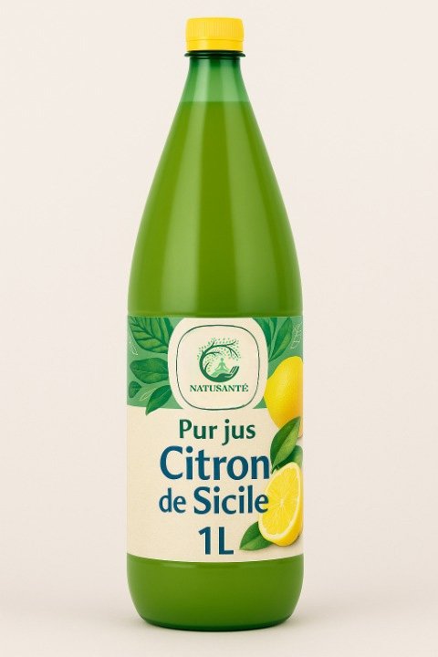 Pur jus de citron - Grand format - bio