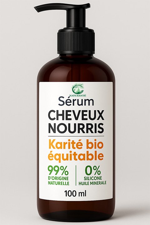 Sérum cheveux nourris Karité bio