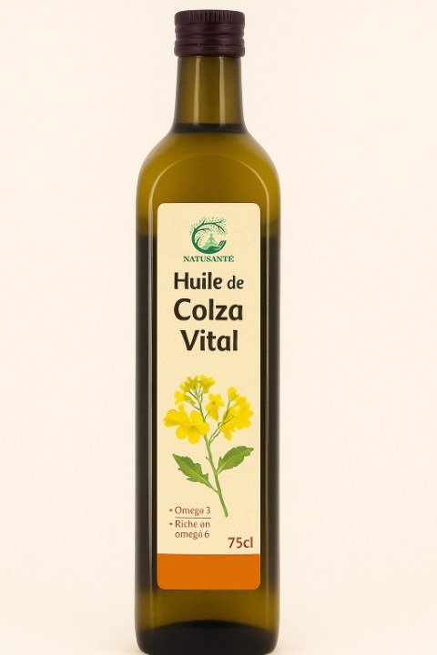 Huile de Colza vierge - bio