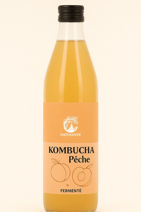 Kombucha saveur Pêche