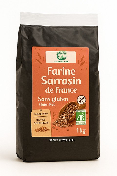 Farine de sarrasin sans gluten - bio