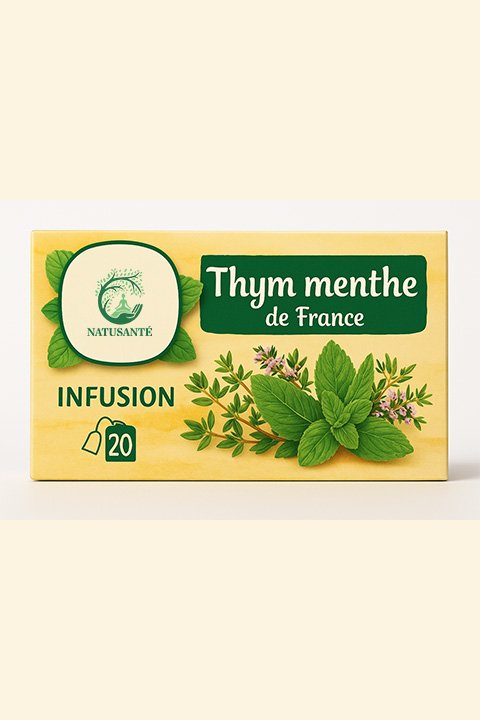 Infusion Thym Menthe - bio