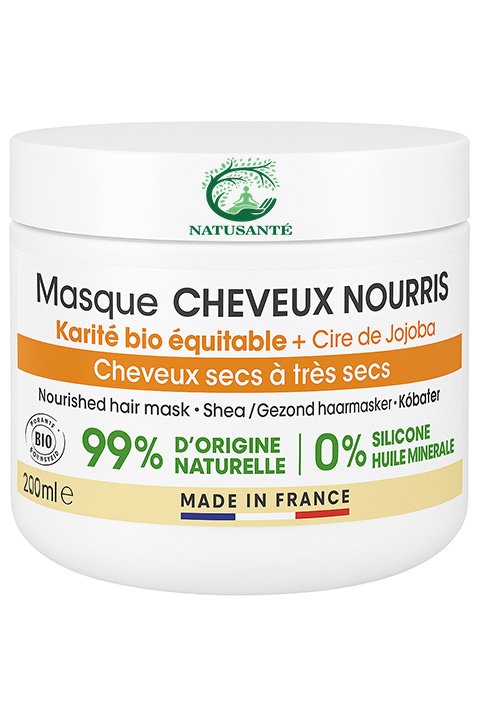 Masque cheveux nourris Karité