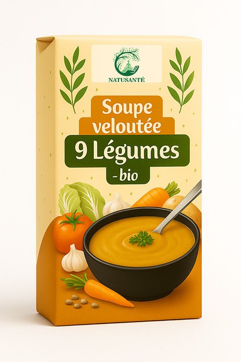 Soupe veloutée 9 légumes - bio