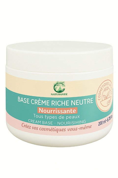 Base crème neutre riche