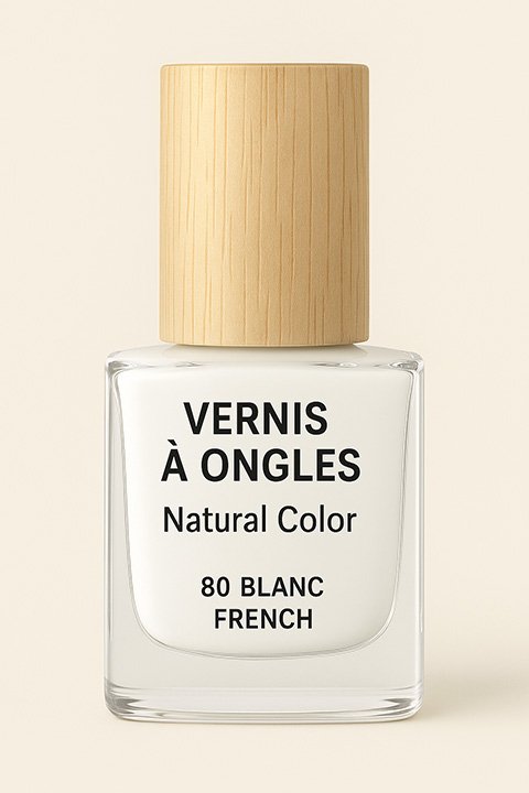 Vernis à ongles, Natural Color - 80 Blanc french