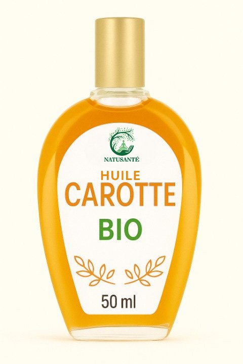 Huile de carotte bio